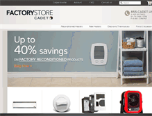 Tablet Screenshot of cadetelectricheat.com